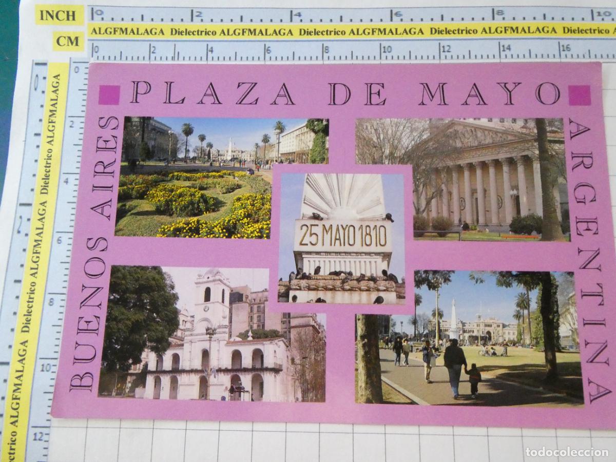 Cartes Postales: POSTAL DE ARGENTINA. BUENOS AIRES PLAZA DE MAYO 1810. 349