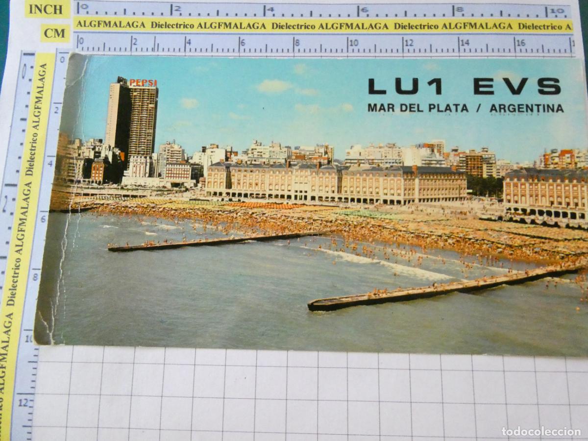 Postcards: POSTAL DE ARGENTINA. MAR DEL PLATA VISTA CASINOS Y PLAYA. 357