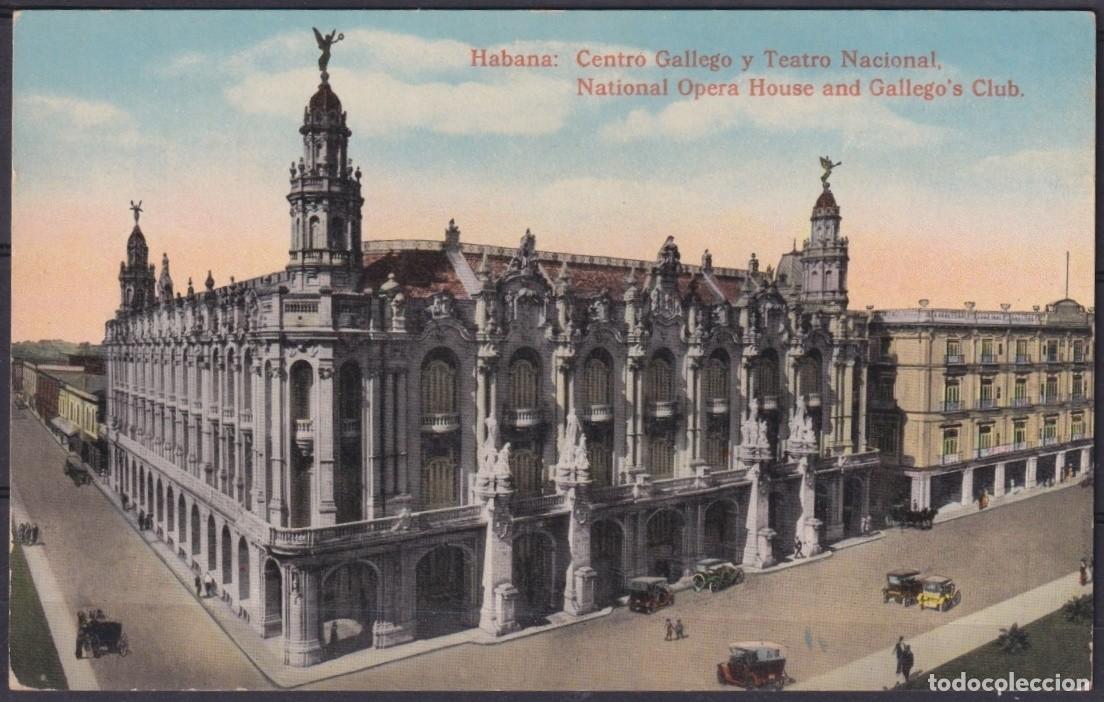 Postales: POS-1951 CUBA POSTCARD CIRCA 1920 HAVANA CENTRO GALLEGO UNUSED.