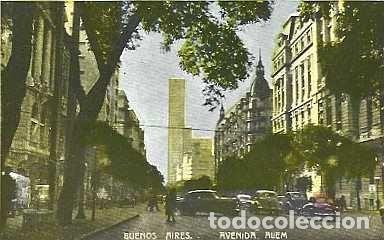 Postales: Argentina ++ & Postal, Buenos Aires, Avenida Alem, Ed. Kolmann (27778)