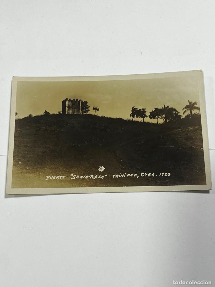 Postales: TARJETA POSTAL. CUBA. FUERTE SANTA-ROSA TRINIDAD. 1923.