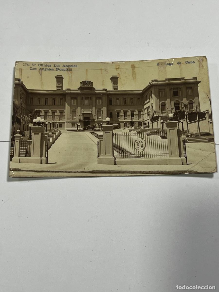 Postales: TARJETA POSTAL. SANTIAGO DE CUBA. CLINICA LOS ANGELES. HOSPITAL.