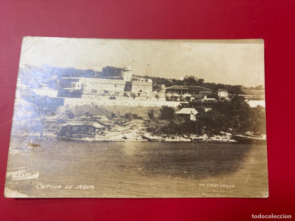 Postales: TARJETA POSTAL FOTOGR&Aacute;FICA - CASTILLO DE SAGUA - BAHIA DE CIENFUEGOS - CUBA