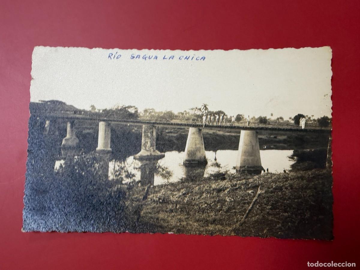 Postales: TARJETA POSTAL FOTOGR&Aacute;FICA - RIO SAGUA LA CHICA - CUBA