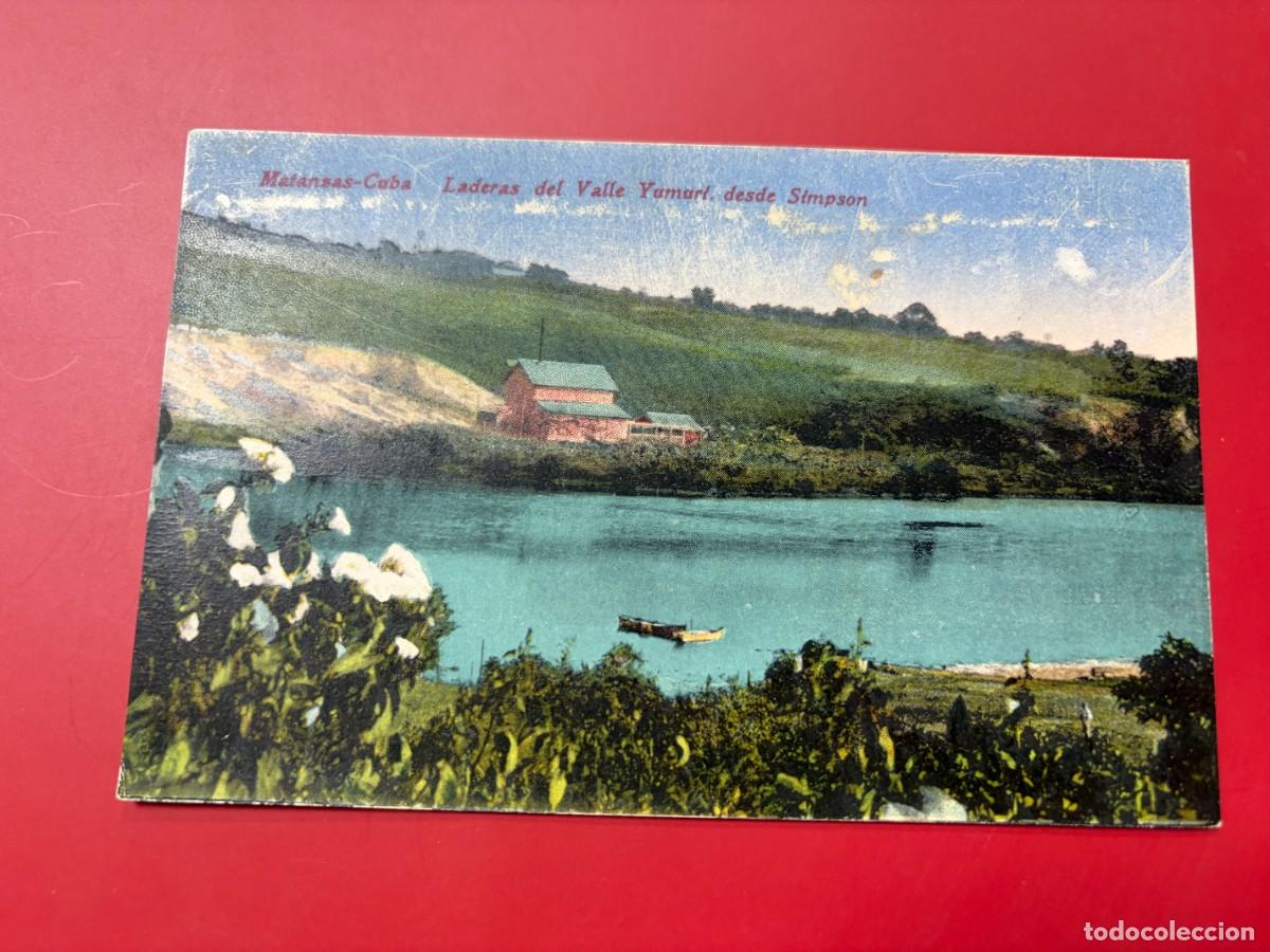 Postales: TARJETA POSTAL - LADERAS DEL VALLE YUMURI, DESDE SIMPSON - MATANZAS - CUBA