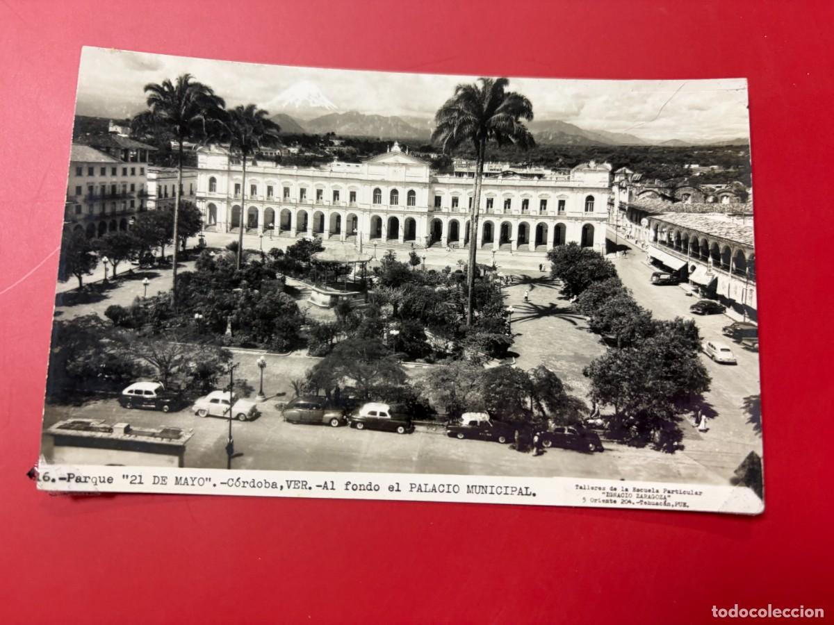 Postales: TARJETA POSTAL FOTOGR&Aacute;FICA - PARQUE 21 DE MAYO - C&Oacute;RDOBA - M&Eacute;XICO