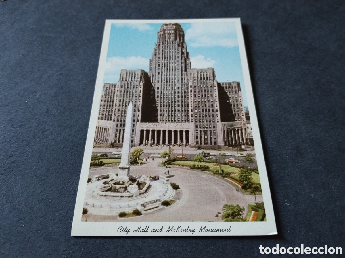 Postales: Postal ayuntamiento McKinley monument