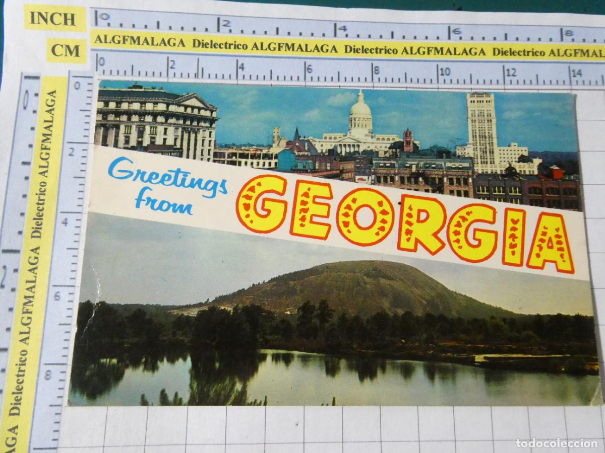 Postales: POSTAL DE ESTADOS UNIDOS. GEORGIA STATE CAPITOL / STONE MOUNTAIN. 2960