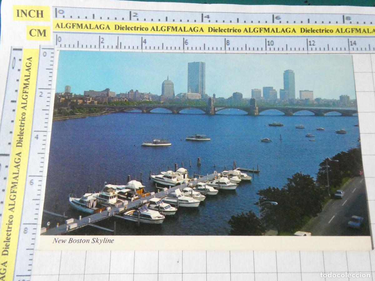 Postales: POSTAL DE ESTADOS UNIDOS. MASSACHUSETTS NEW BOSTON SKYLE LONGFELLOW BRIDGE. 2972