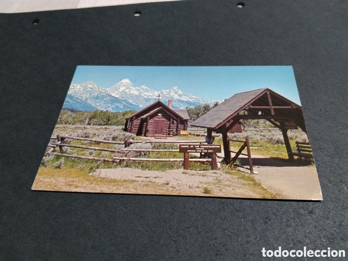 Postales: Postal iglesia wyoming