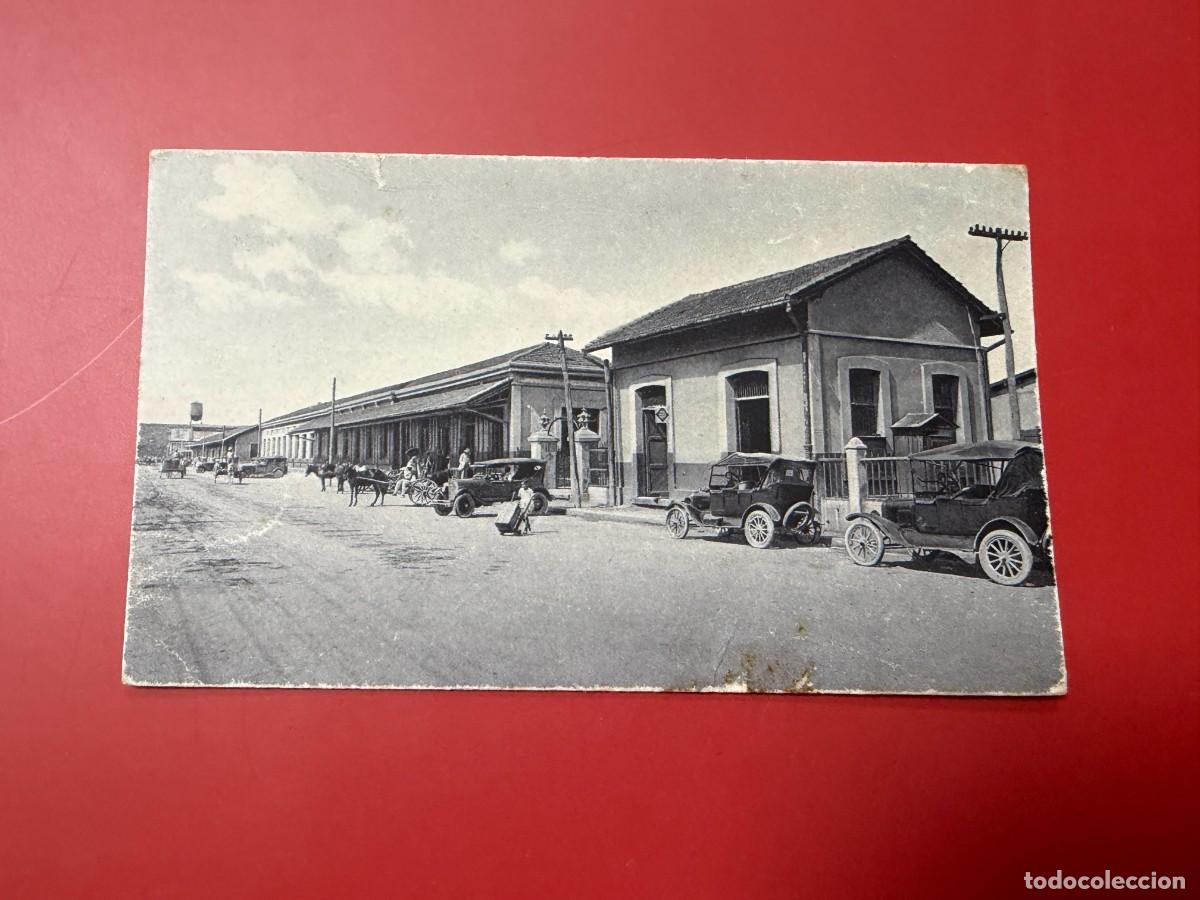 Postales: POSTAL - CUBA - SANTIAGO DE CUBA - ESTACI&Oacute;N DE FERROCARRIL - COCHES DE &Eacute;POCA - ED. RENACIMIENTO