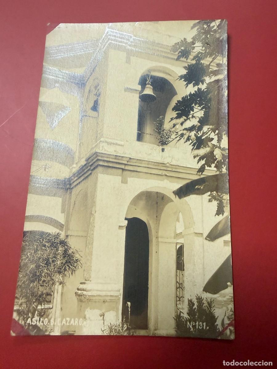 Postales: TARJETA POSTAL - CUBA - ASILO SAN L&Aacute;ZARO - FACHADA CON CAMPANARIO - N&ordm; 131 -