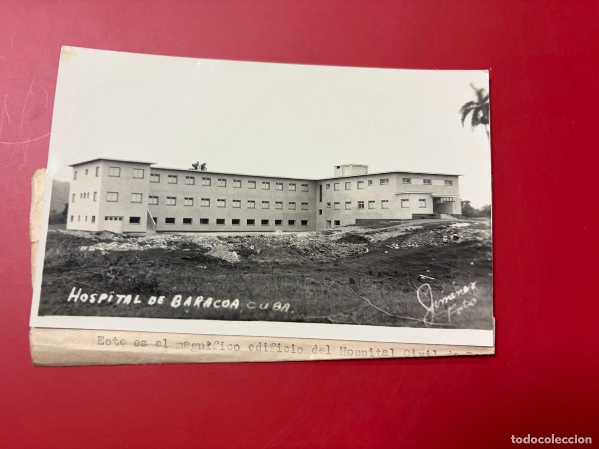 Postales: TARJETA POSTAL FOTOGR&Aacute;FICA - CUBA - BARACOA - HOSPITAL CIVIL - FACHADA DEL EDIFICIO