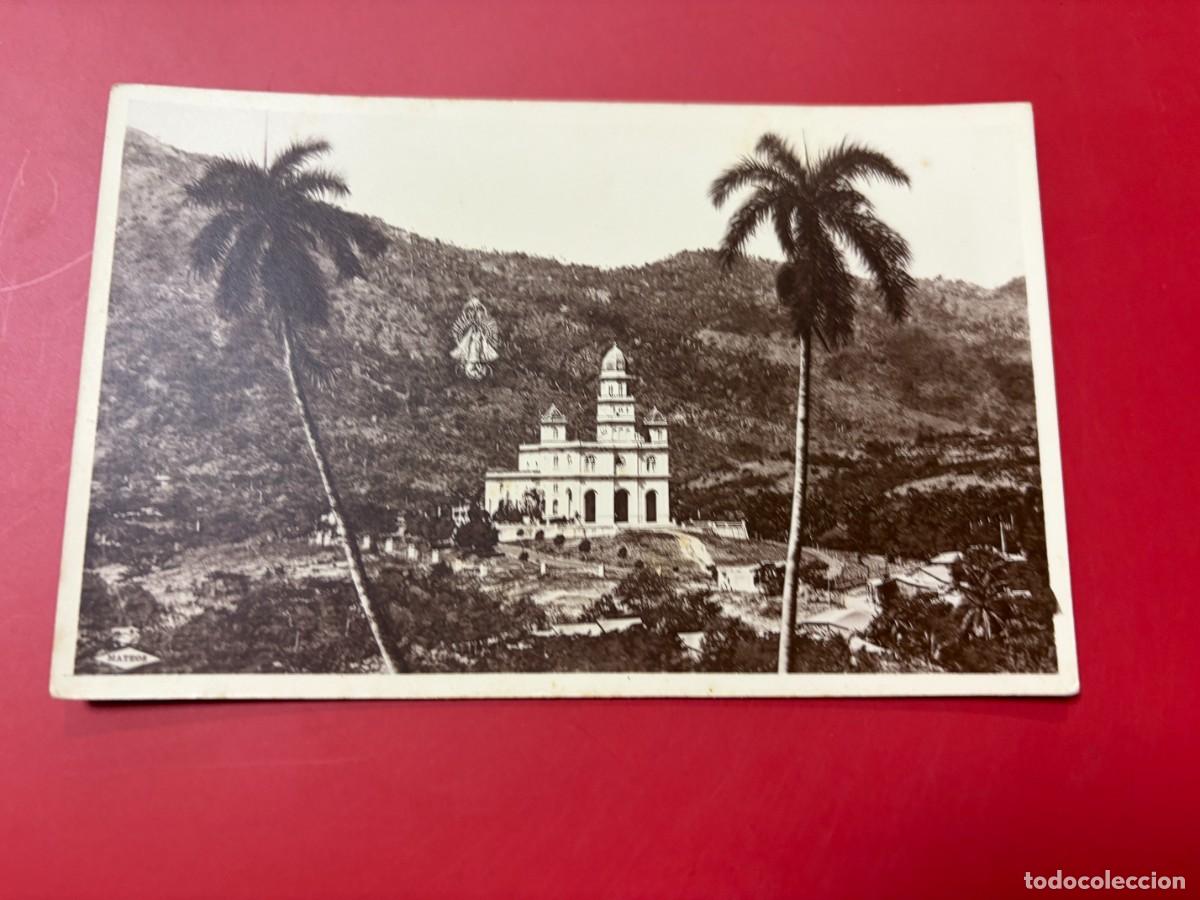 Postales: TARJETA POSTAL FOTOGR&Aacute;FICA - CUBA - IGLESIA SANTA MAR&Iacute;A CARIDAD DEL COBRE -