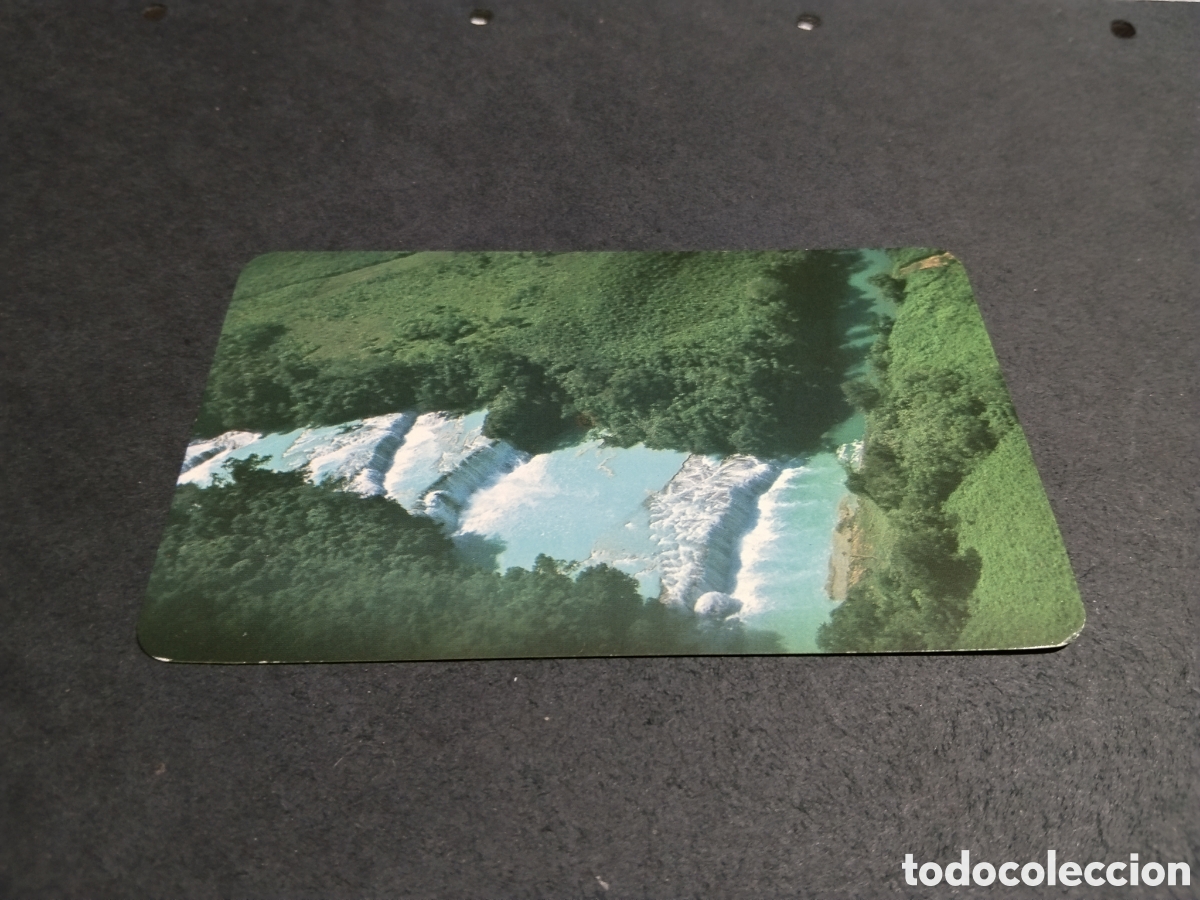 Postales: Postal cascadas de agua azul, Chiapas
