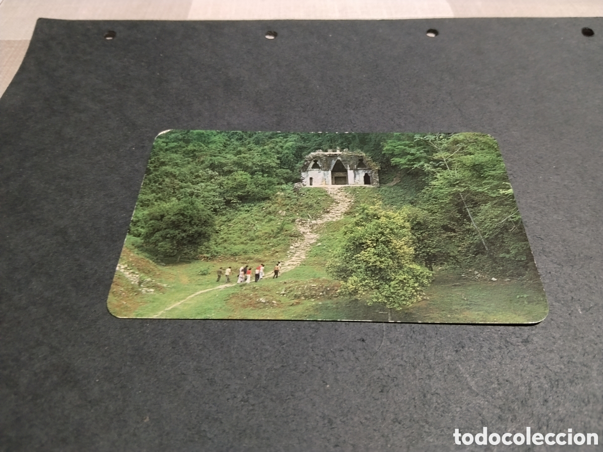 Postales: Postal El Templo de la Cruz Foliada en Palenque Chiapas M&eacute;xico