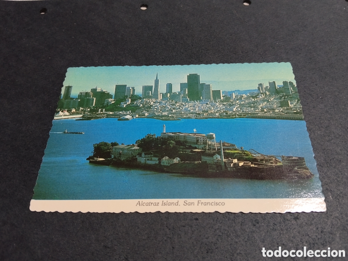 Postales: Postal Isla de alcatraz prisi&oacute;n, San Francisco