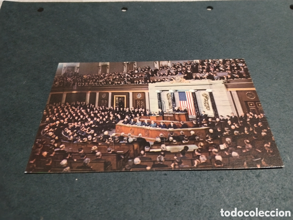 Postales: Postal congreso de sesiones EEUU