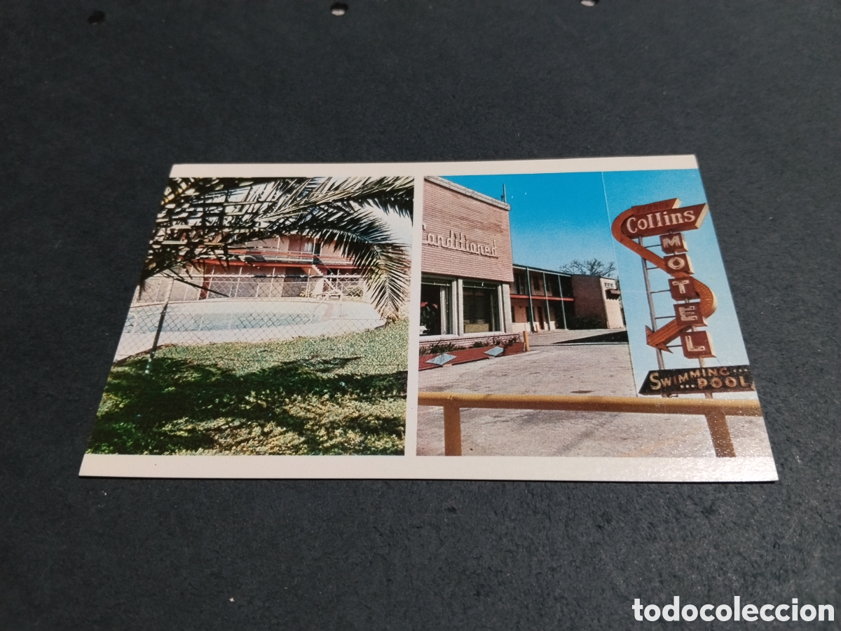 Postales: Postal Collins Motel, Texas