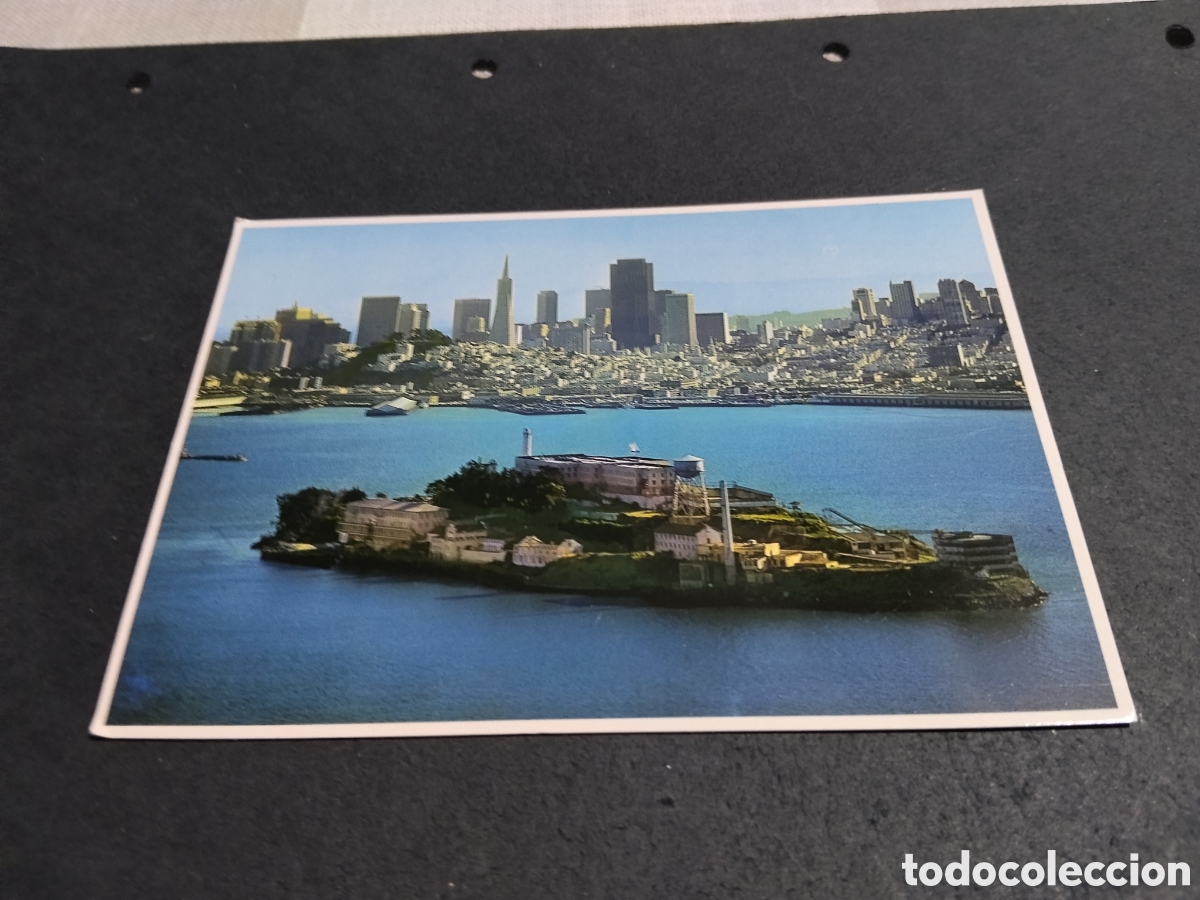 Postales: Postal prisi&oacute;n de alcatraz San Francisco