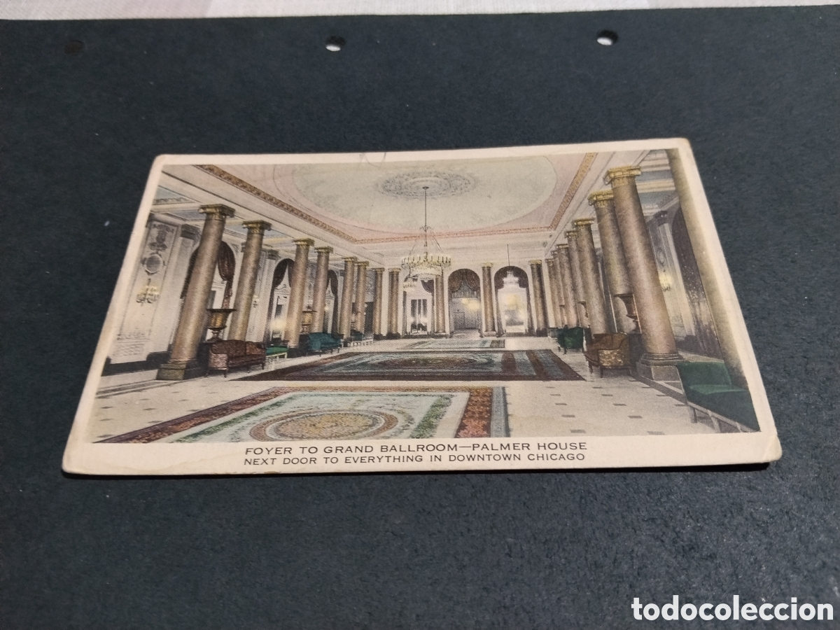 Postales: Postal Vest&iacute;bulo sal&oacute;n de baile, Chicago