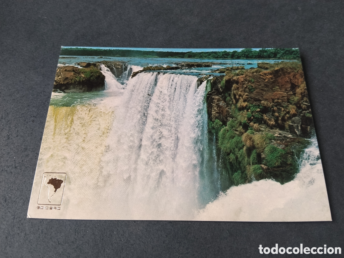 Postales: Postal Foz do Iguaz&uacute; cataratas brasil