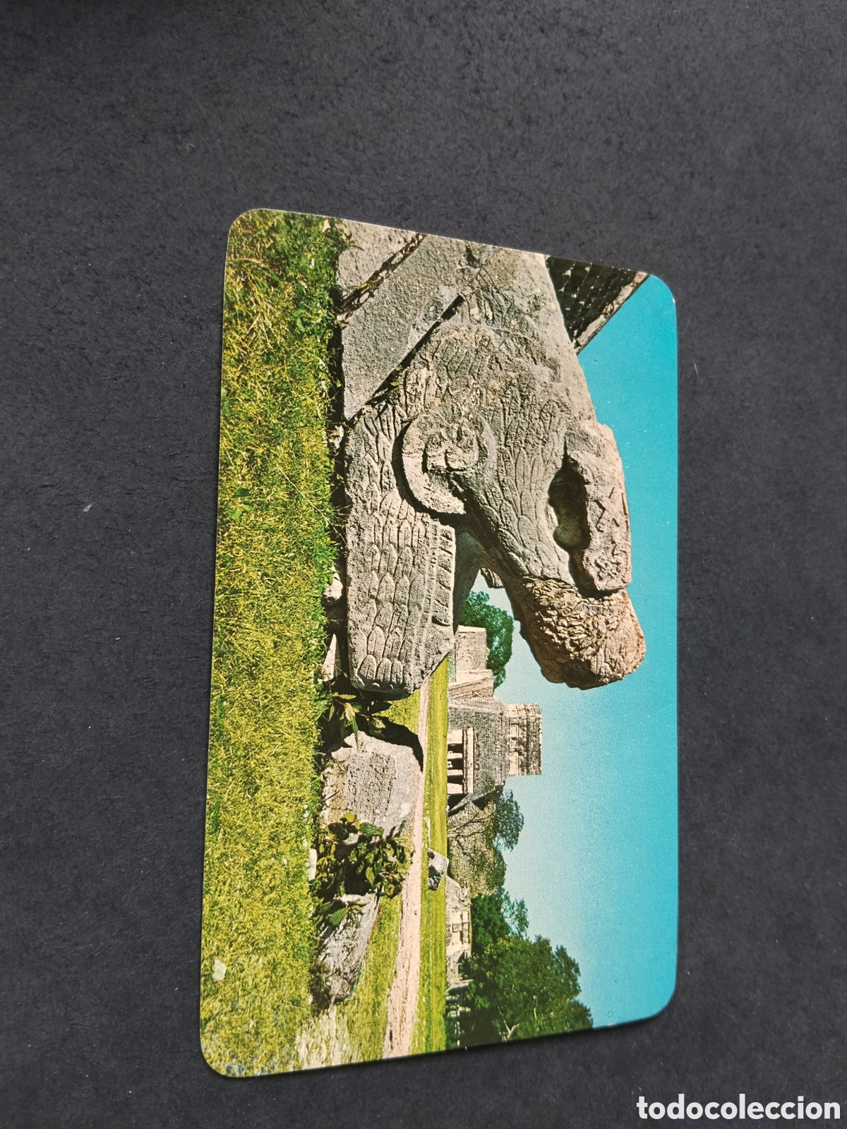 Postales: Postal cabeza de serpiente emplumada, Templo de los Jaguares
