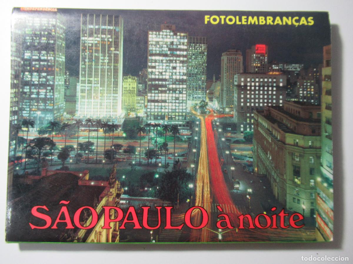 Postales: Bloc S&acirc;o Pablo (Brasil) - 12 im&aacute;genes en acorde&oacute;n