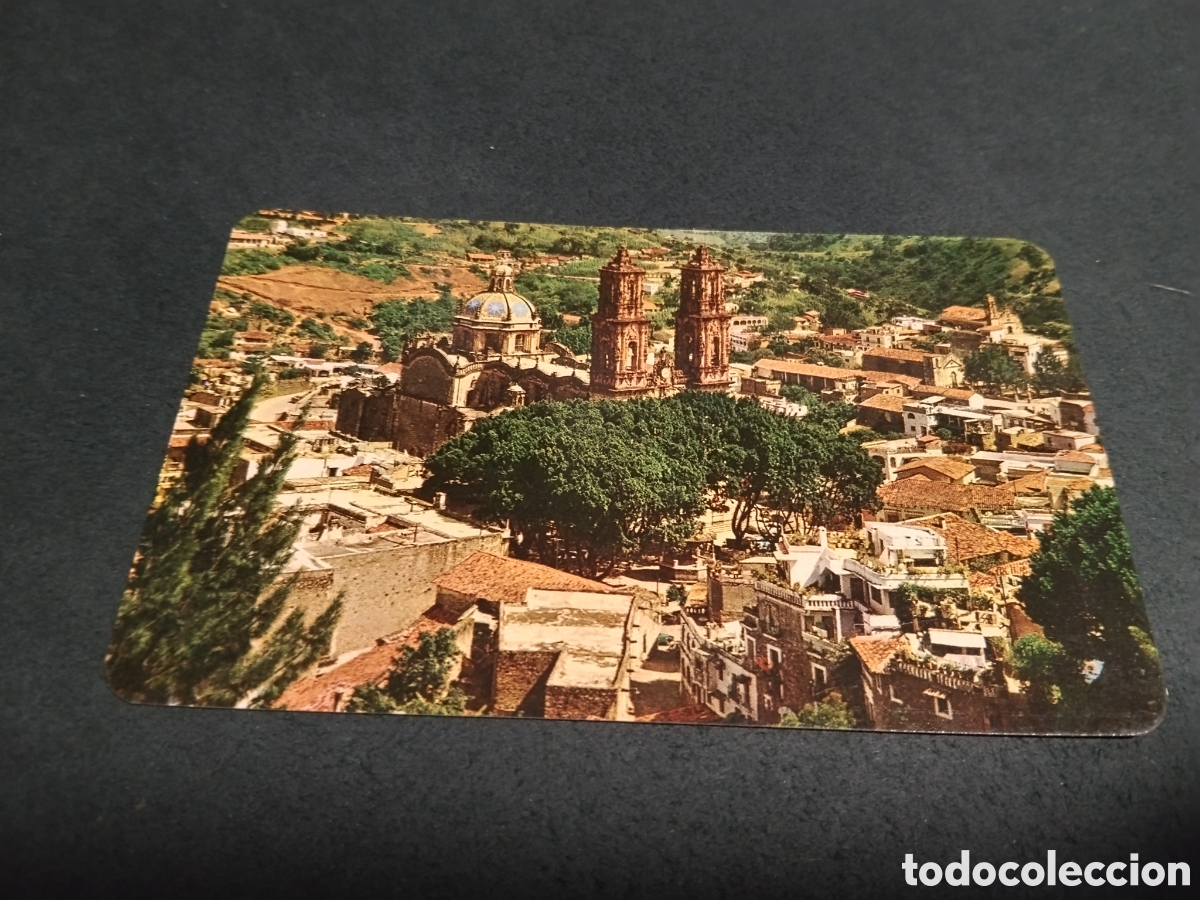 Postales: Postal Taxco iglesia de Santa Prisca, M&eacute;xico