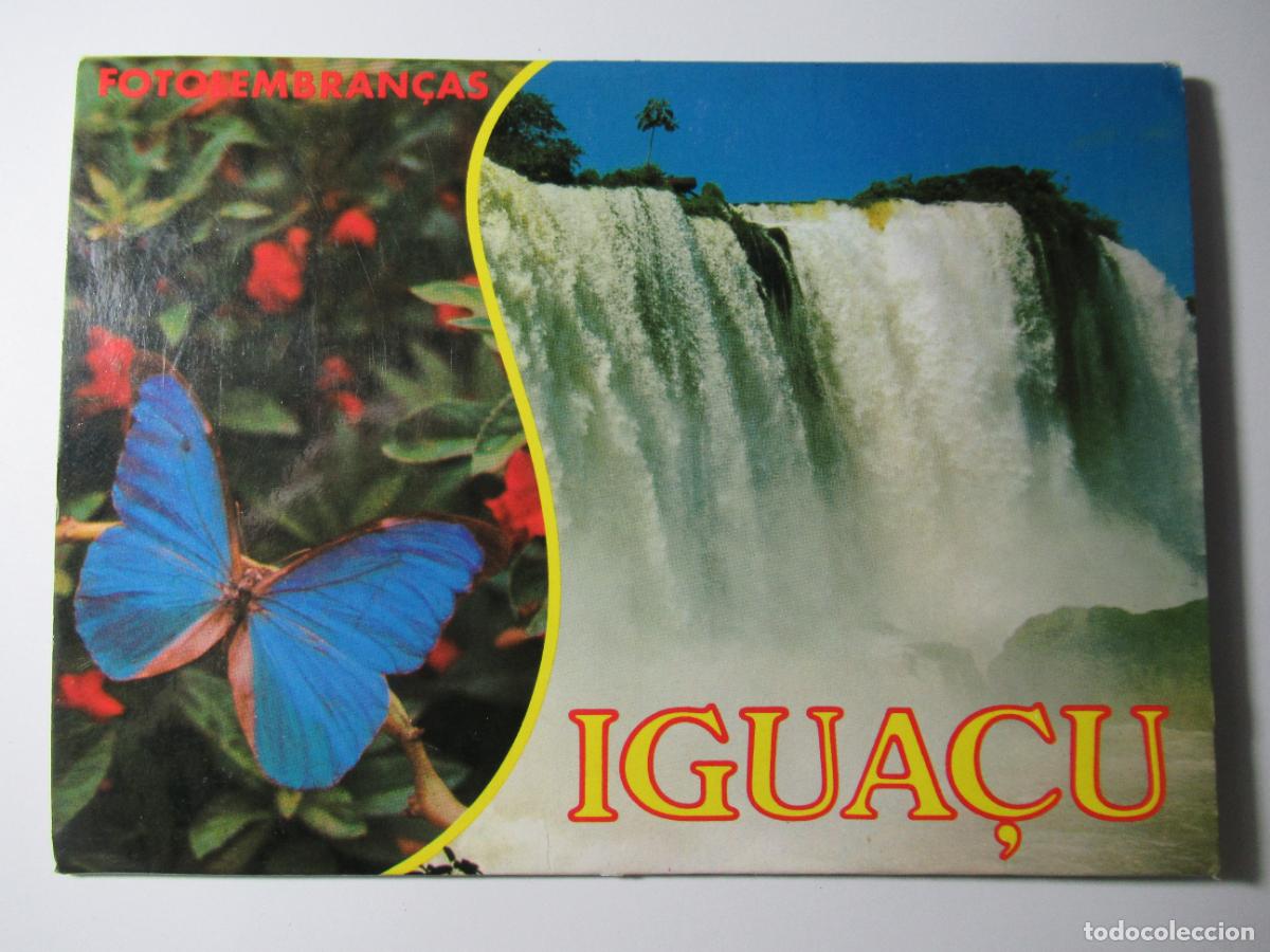 Postales: Bloc Igua&ccedil;u - 6 im&aacute;genes dobles en acorde&oacute;n