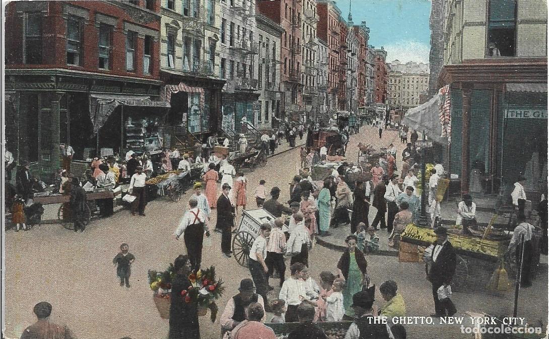 Postales: NUEVA YORK (ESTADOS UNIDOS) - THE GETTHO. NEW YORK CITY - THE AMERICAN ART PUBLISHING CO.