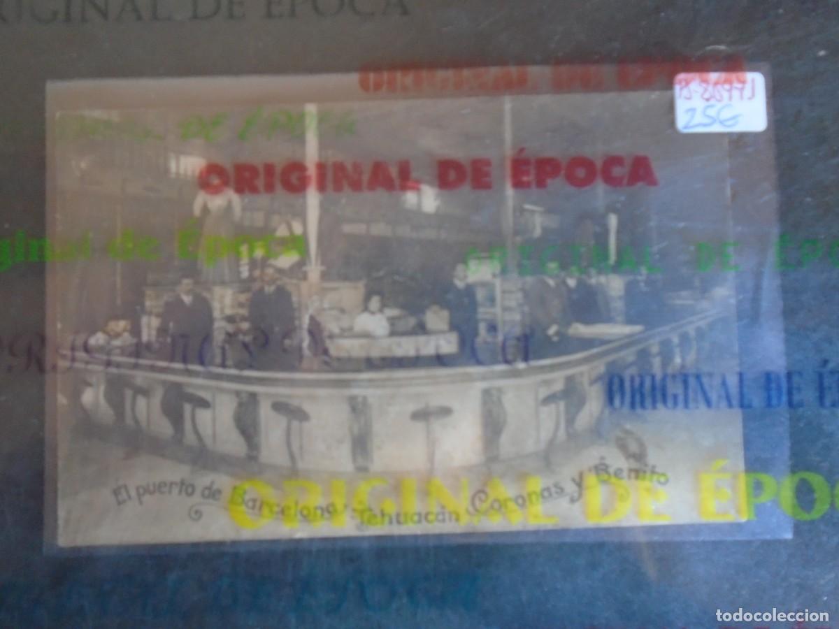 Postales: (PS-80971)POSTAL FOTOGRAFICA DE MEXICO-EL PUERTO DE BARCELONA.TEHUACAN.CORONAS Y BENITO