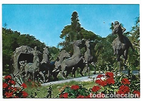 Postales: MONUMENTO &rdquo; LA DILIGENCIA &rdquo;.- MONTEVIDEO / URUGUAY