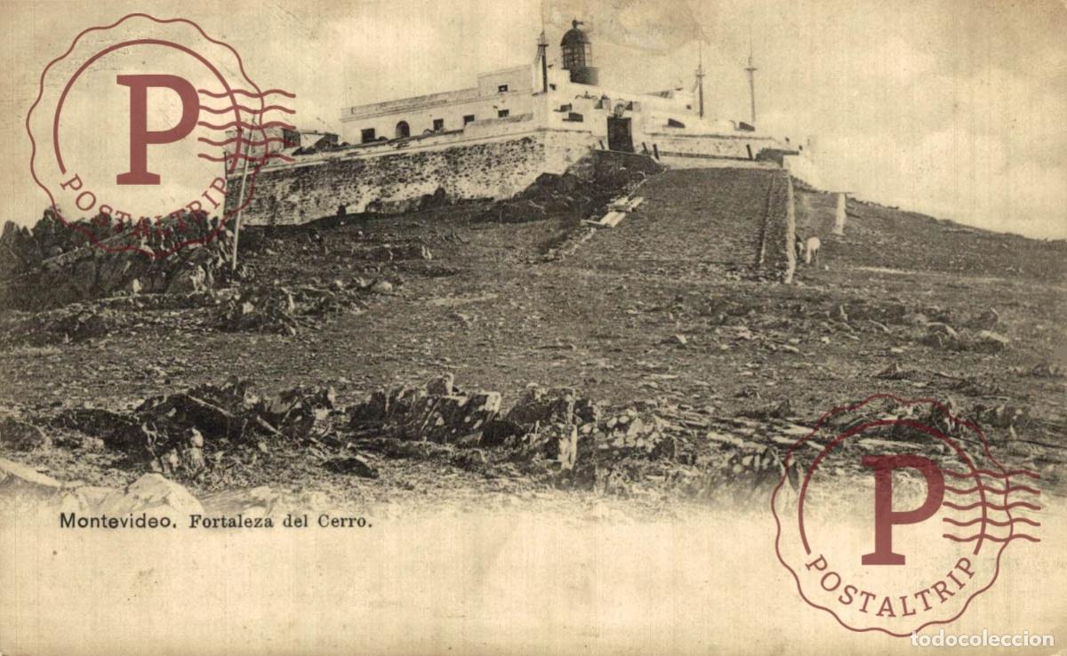 Postales: URUGUAY. MONTEVIDEO. FORTALEZA DEL CERRO.