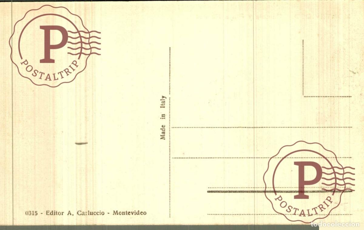Postales: URUGUAY. MONTEVIDEO. RAMBLA Y PLAYA POCITOS. - Foto 2