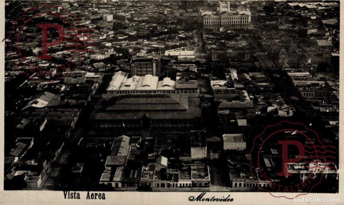 Postales: URUGUAY. MONTEVIDEO. VISTA AEREA. RPPC. FOTOGRAFICA. REAL PHOTO.