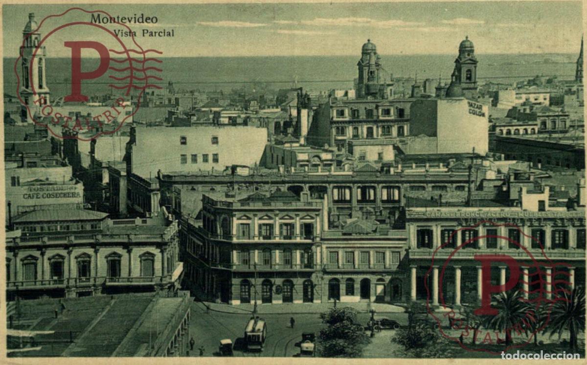 Postales: URUGUAY. MONTEVIDEO. VISTA PARCIAL.