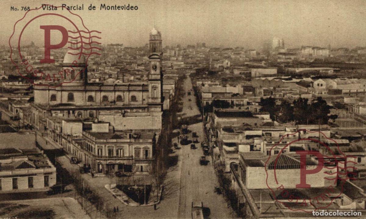 Postales: URUGUAY. MONTEVIDEO. VISTA PARCIAL.