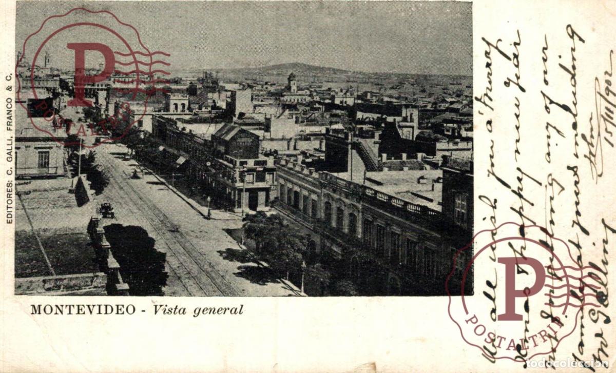 Postales: URUGUAY. MONTEVIDEO. VISTA GENERAL. - Foto 1