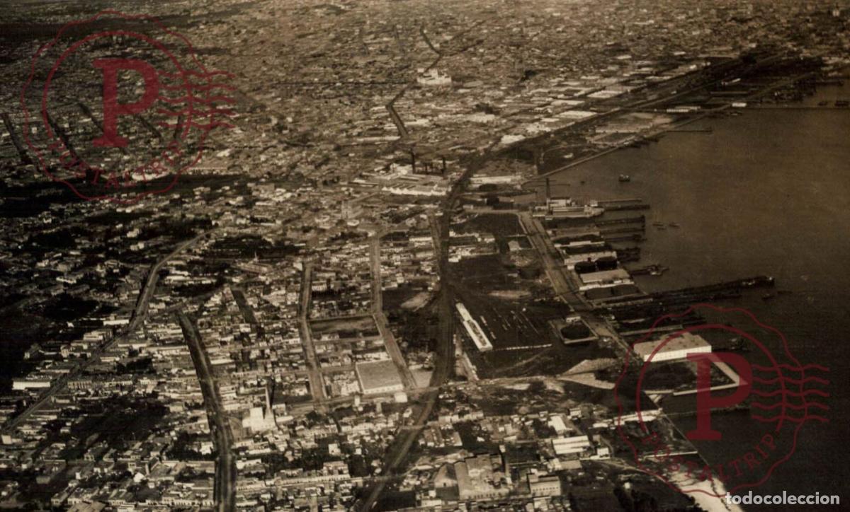 Postales: URUGUAY. MONTEVIDEO. VISTA AEREA. RPPC. FOTOGRAFICA. REAL PHOTO.