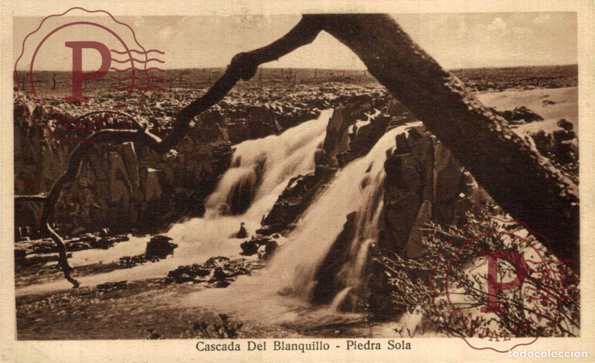 Postales: URUGUAY. CASCADA DEL BLANQUILLO. PIEDRA SOLA.