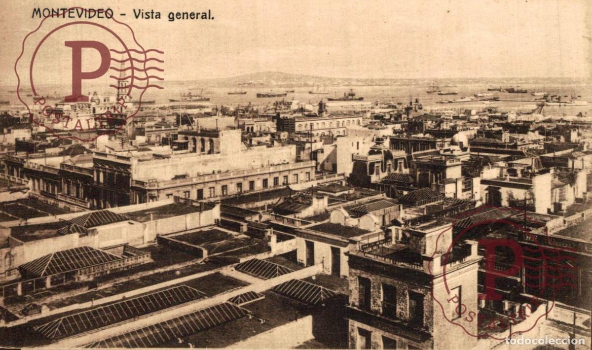 Postales: URUGUAY. MONTEVIDEO. VISTA GENERAL.