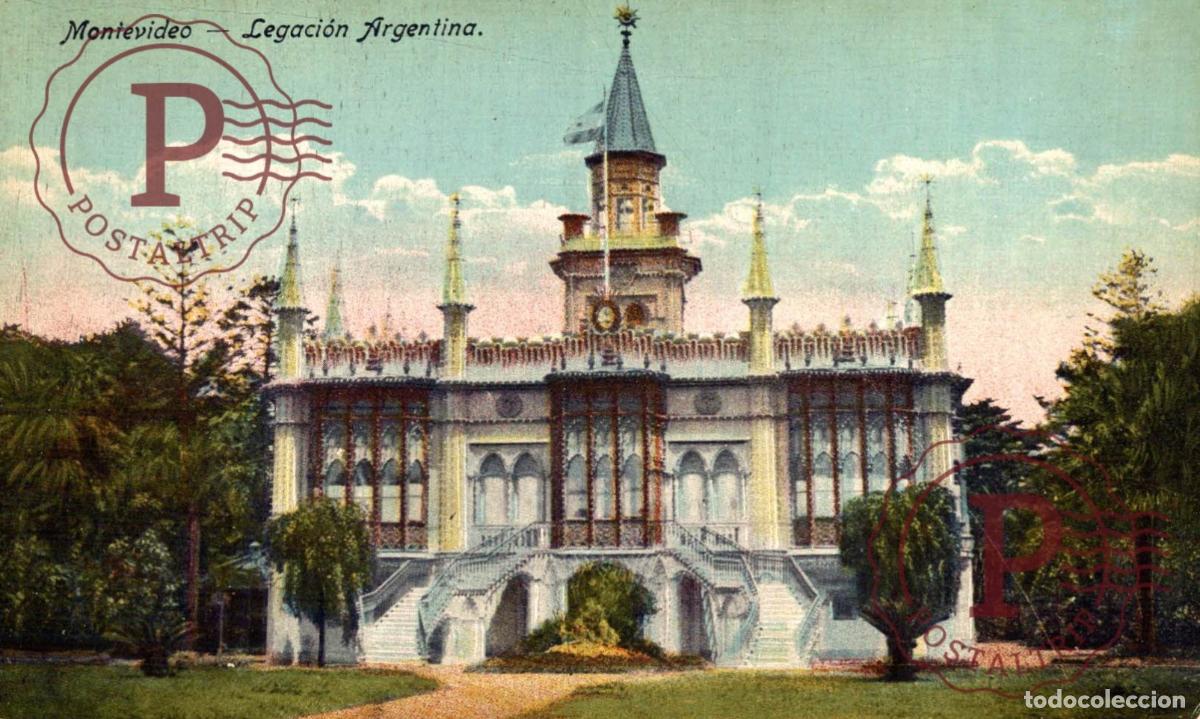 Postales: URUGUAY. MONTEVIDEO. LEGACION ARGENTINA.