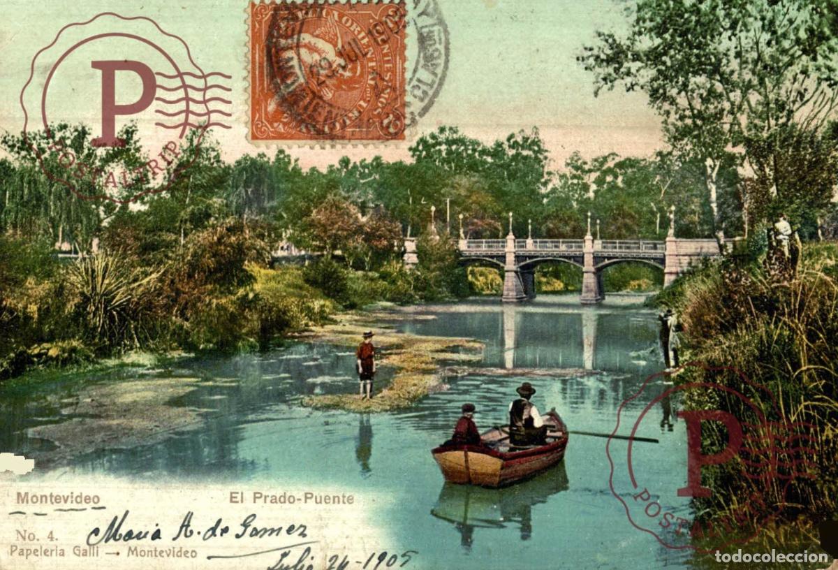 Postales: URUGUAY. MONTEVIDEO. PUENTE DEL PRADO.