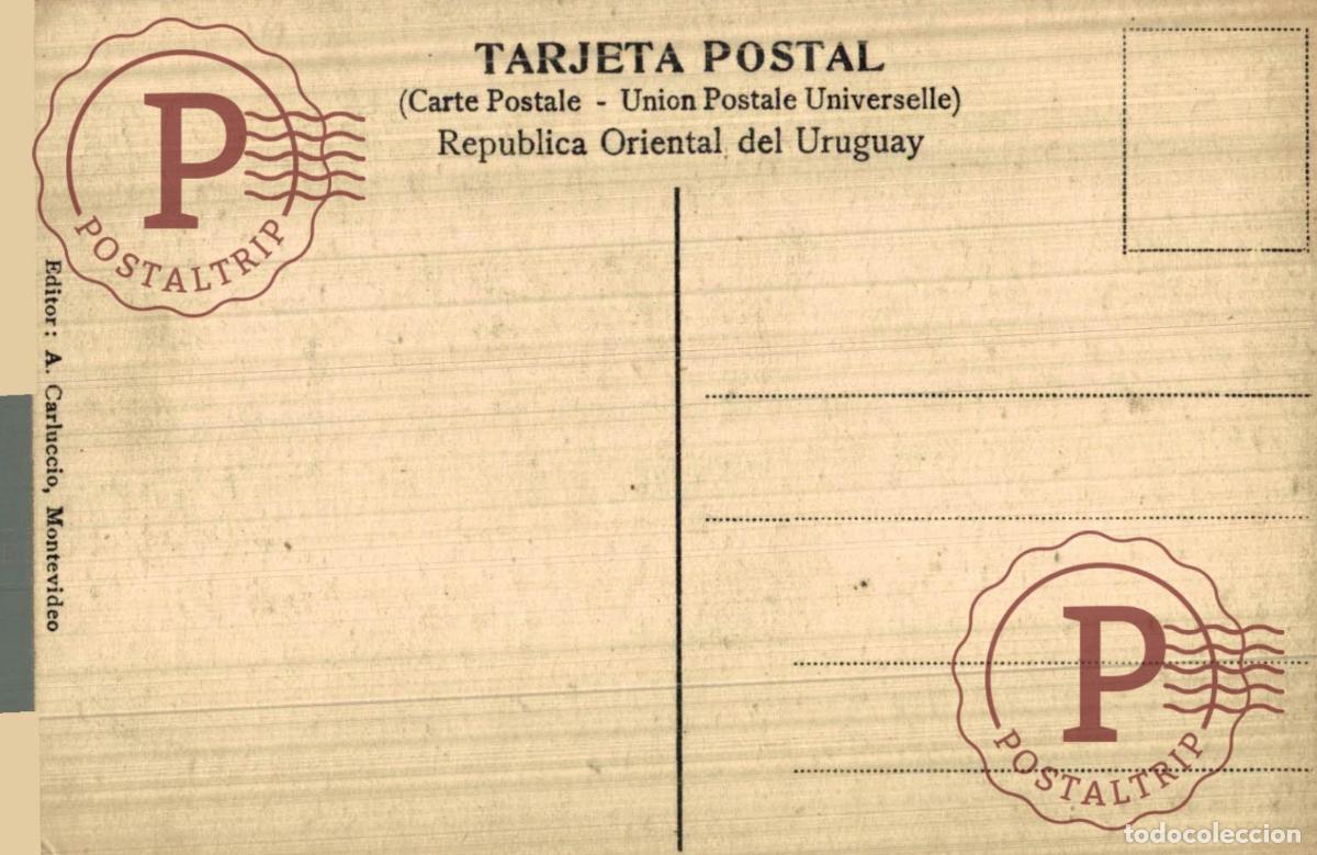 Postales: URUGUAY. MONTEVIDEO. PRADO. - Foto 2