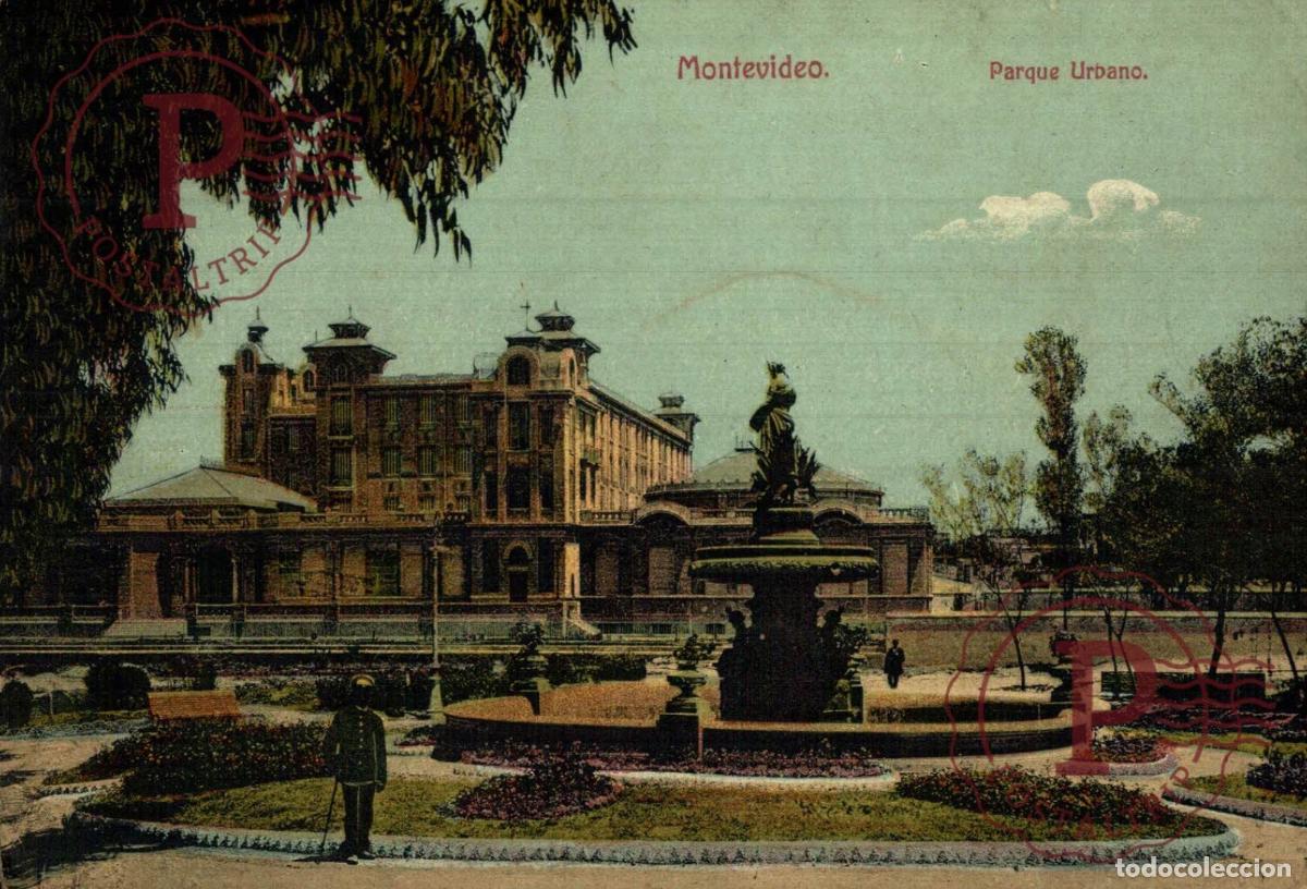 Postales: URUGUAY. MONTEVIDEO. PARQUE URBANO.
