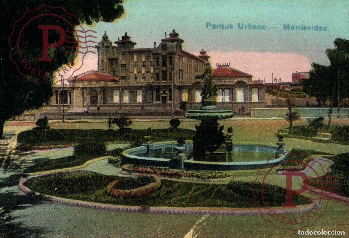 Postales: URUGUAY. MONTEVIDEO. PARQUE URBANO.