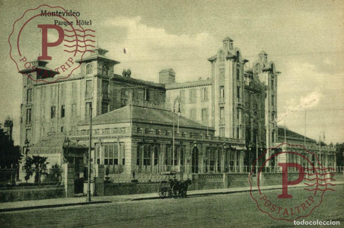 Postales: URUGUAY. MONTEVIDEO. PARQUE HOTEL. - Foto 1