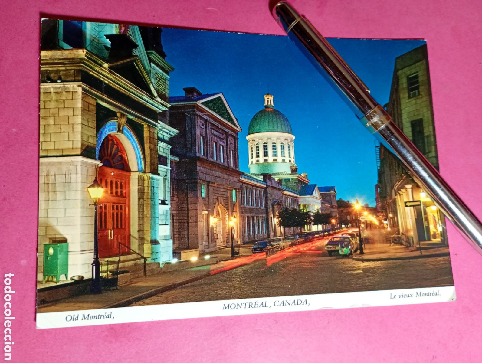 Postales: MONTREAL ''OLD MONTREAL''CANADA - NOCTURNA color no circulada detalles en fotos