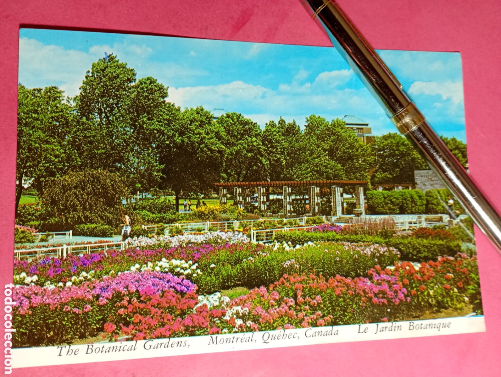 Postales: MONTREAL QUEBEC CANADA ''THE BOTANICAL GARDEN'' color no circulada detalles en fotos